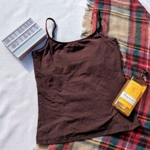 Brown J. Jill tank top Cami size small